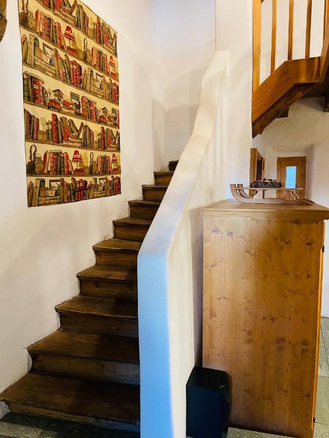 Chasa Engadina Appartement Sent Kamer foto